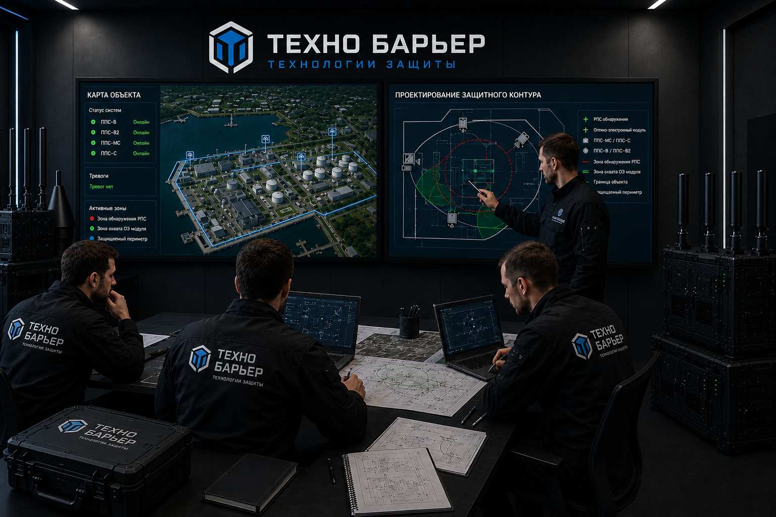 Процесс работы ТехноБарьер